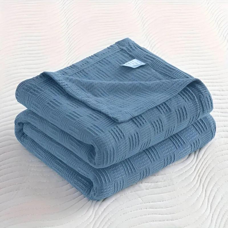Skanto | LUMINOFT – Atmungsaktive Strickdecke aus Baumwolle