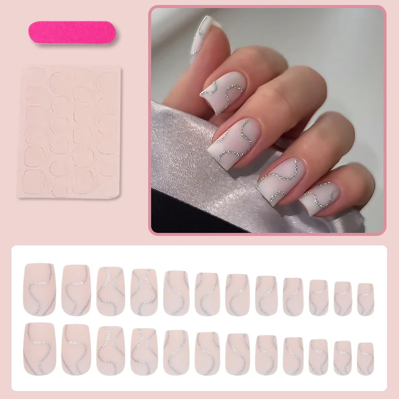 Kunstnägel mit glitzernden Akzenten Brehn