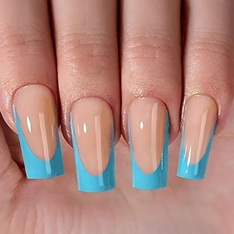 Künstliche Fingernägel mit trendigem Design Brehn