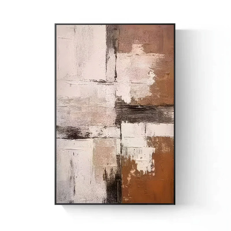 Abstract Texturiertes Wandkunstwerk für das Zuhause