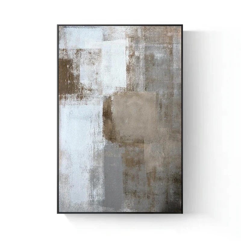 Abstract Texturiertes Wandkunstwerk für das Zuhause