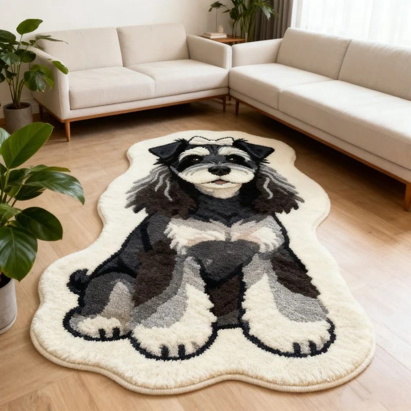 Hundethemen dekorative Fußmatte