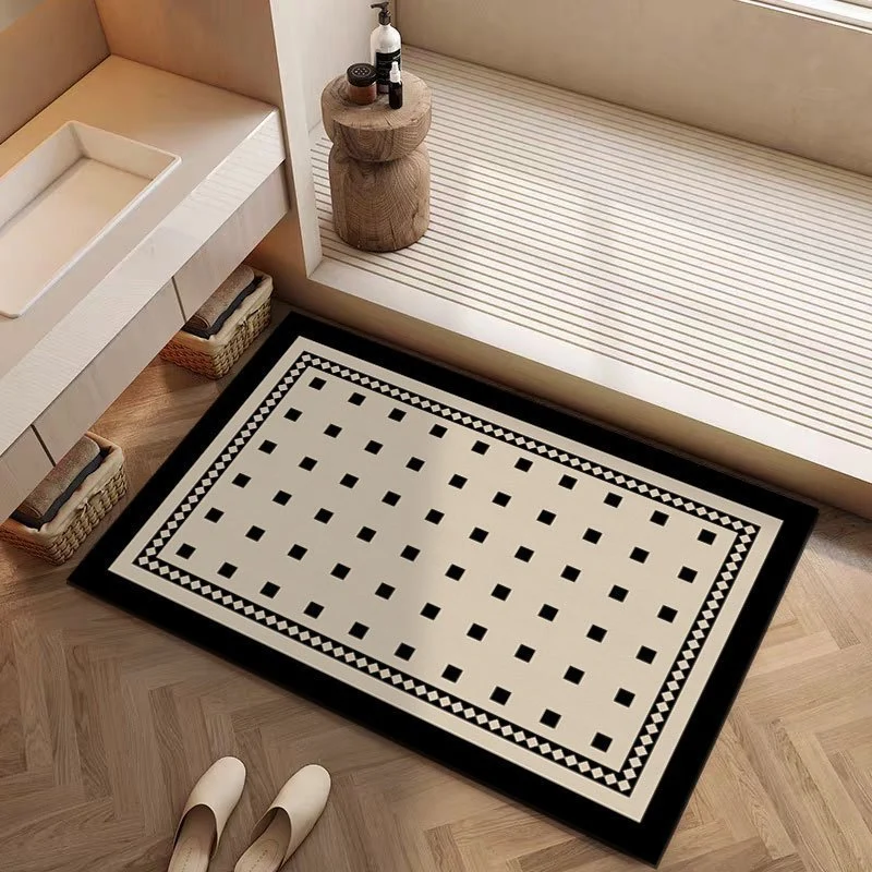 Modern geometrischer Bereichsteppich