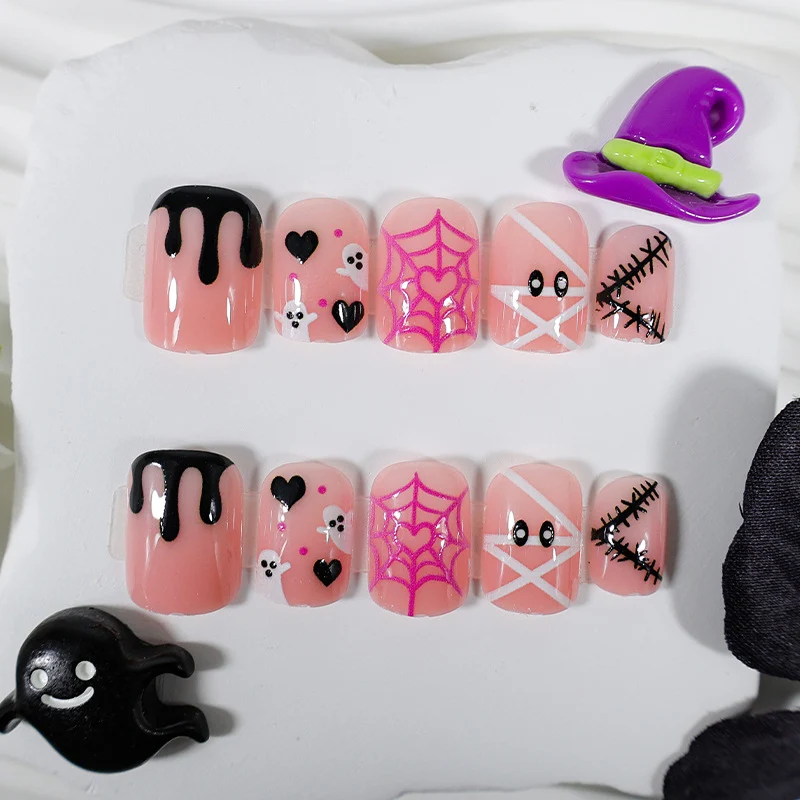 Halloween Kunstnagelset Brehn