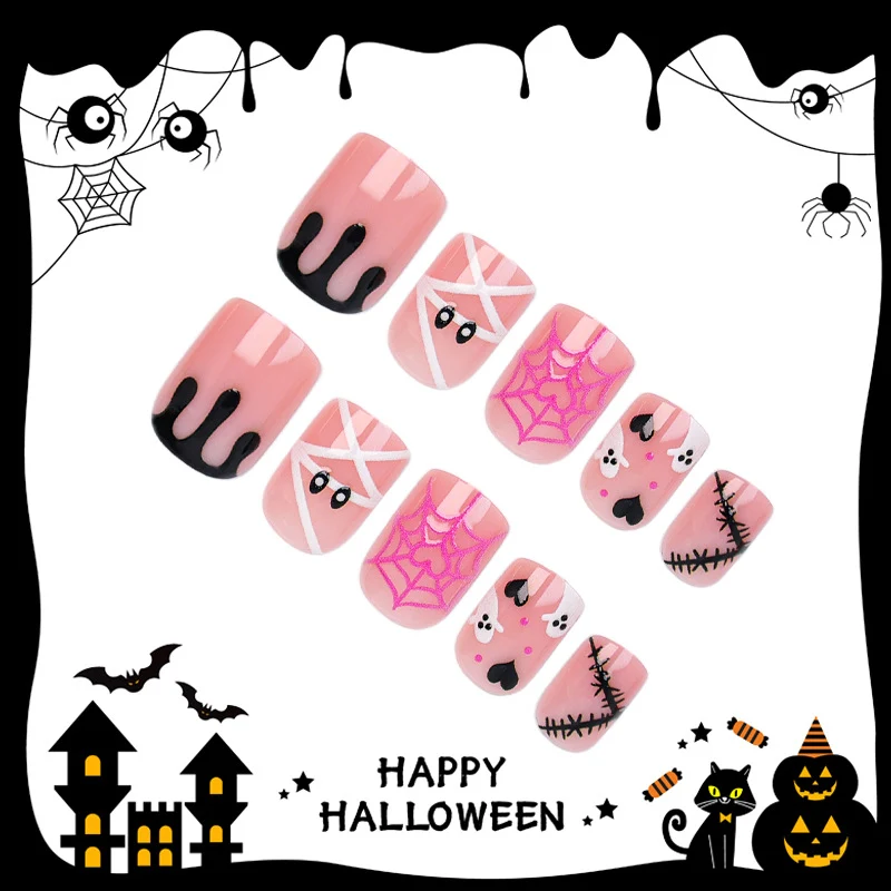 Halloween Kunstnagelset Brehn