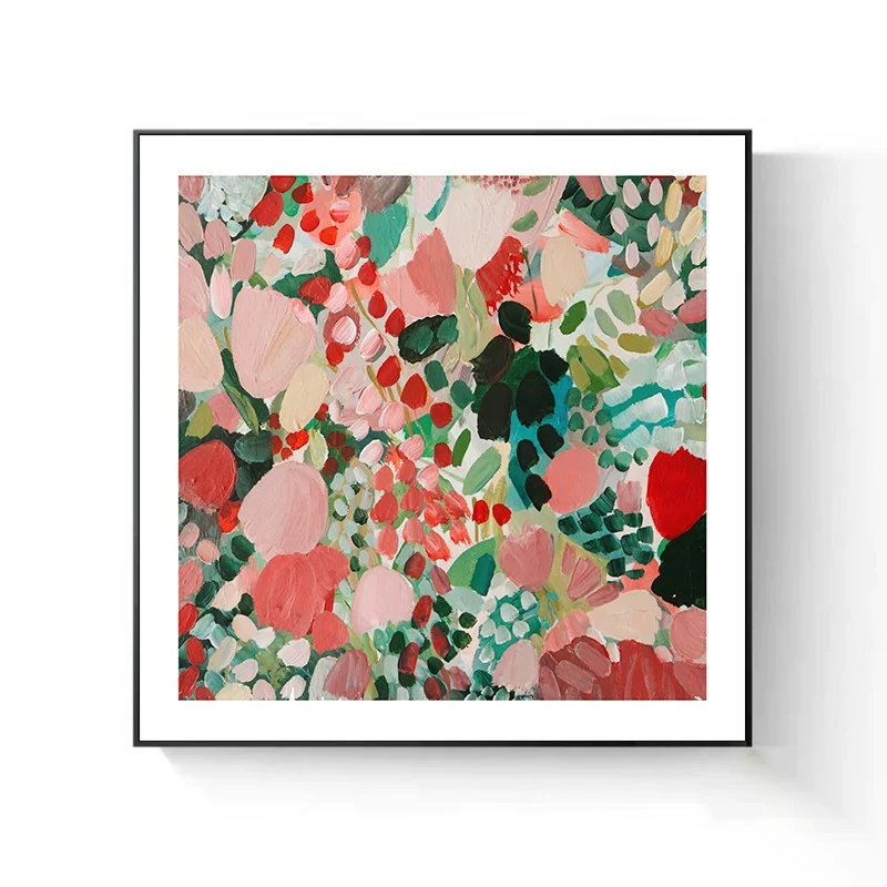 Botanischer Druck Leinwand Kunstwerk