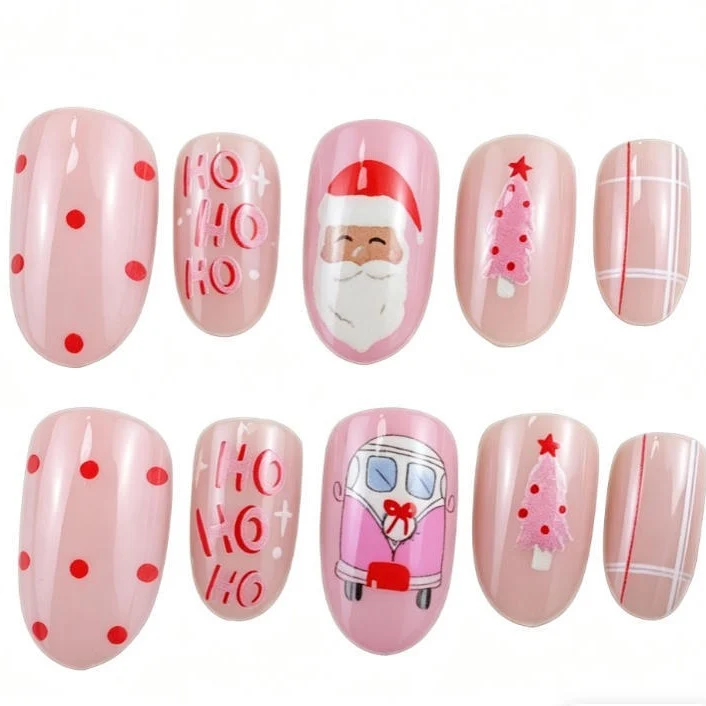 Kreatives Nagelkunst Set mit weihnachtlichen Motiven Brehn