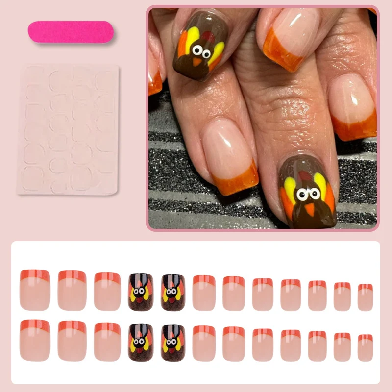 Kunstnagel Set mit festlichen Designs Brehn