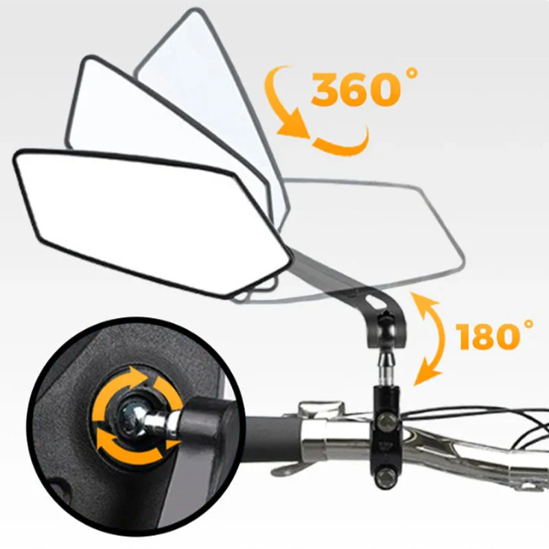 Skanto | 360° drehbarer und verstellbarer Fahrrad-Rückspiegel