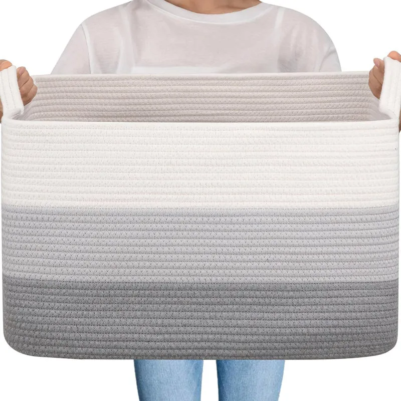 Vielseitiger Aufbewahrungskorb für Damen mit stabilen Griffen Skanto