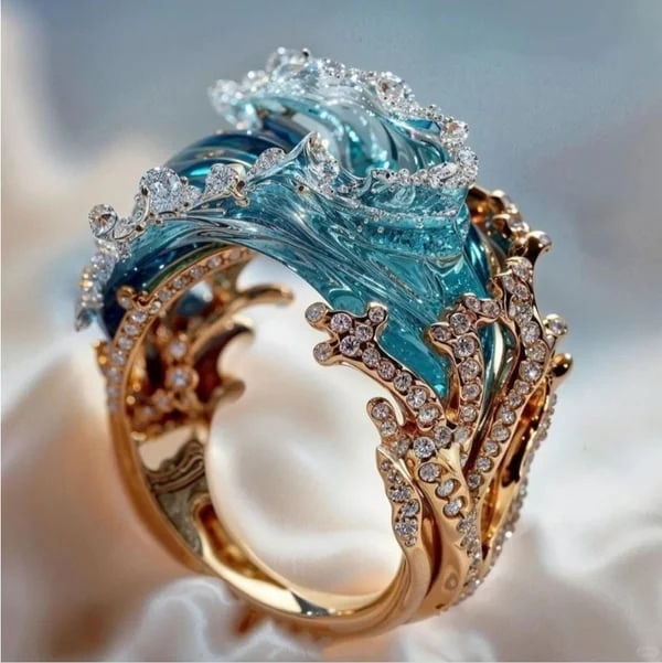 OceanSpirit Halskette – Elegante maritime Halskette in Gold/Silber Skanto