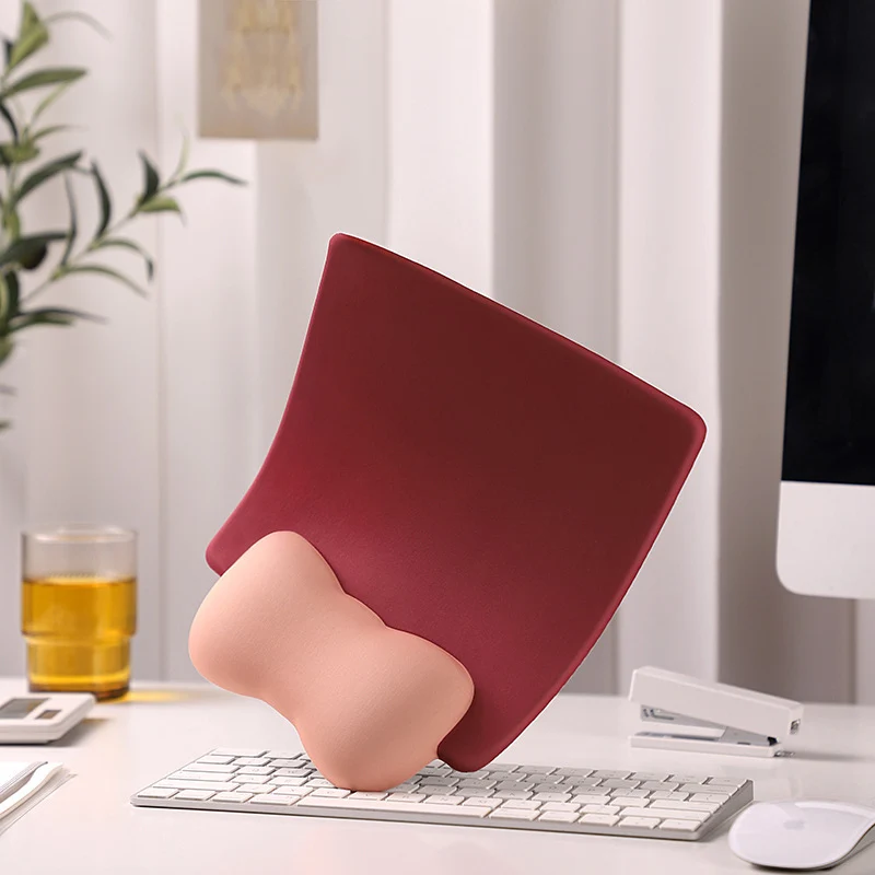 Ergonomische Memory Foam Mauspad mit Handballenunterstützung