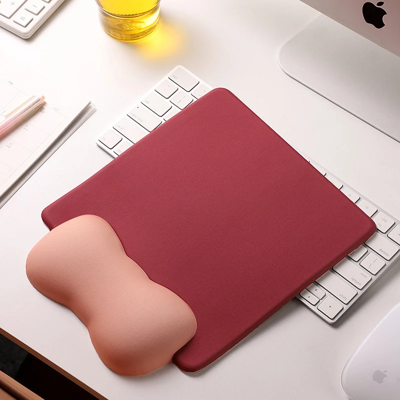 Ergonomische Memory Foam Mauspad mit Handballenunterstützung