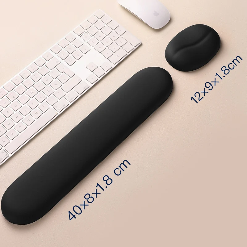 Ergonomische Tastatur Handballenauflage mit Mauspad