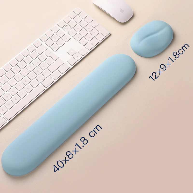 Ergonomische Tastatur Handballenauflage mit Mauspad