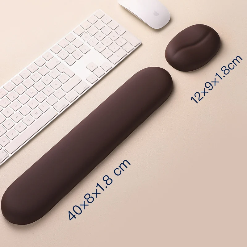 Ergonomische Tastatur Handballenauflage mit Mauspad