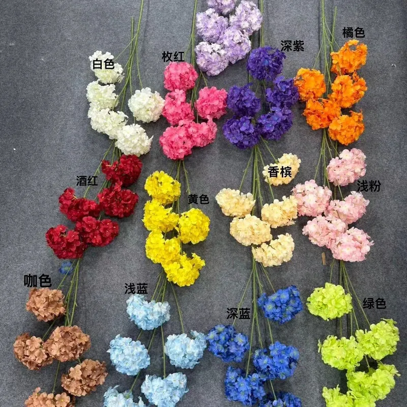 Lebensechte Hortensie Blumenanordnung