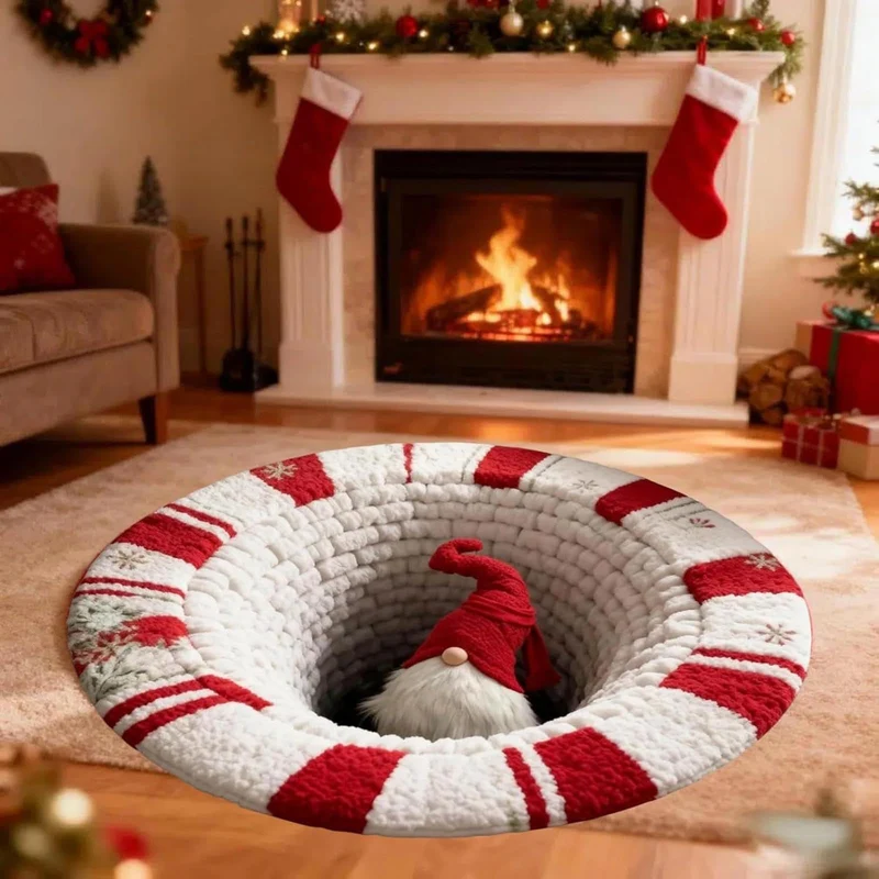 Weihnachtlich dekoratives Nest