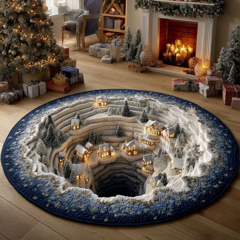Weihnachtlich dekoratives Nest