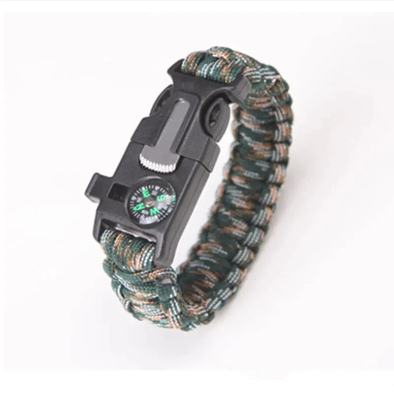 15-in-1 Survival Paracord Armband | Skanto