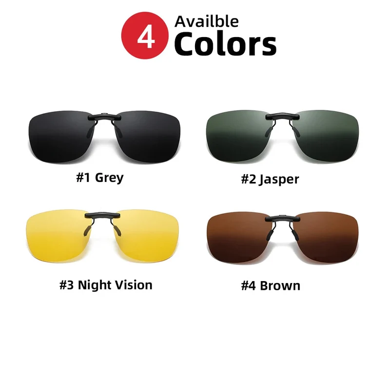 Clip-On Sonnenbrille polarisiert UV400 | Skanto