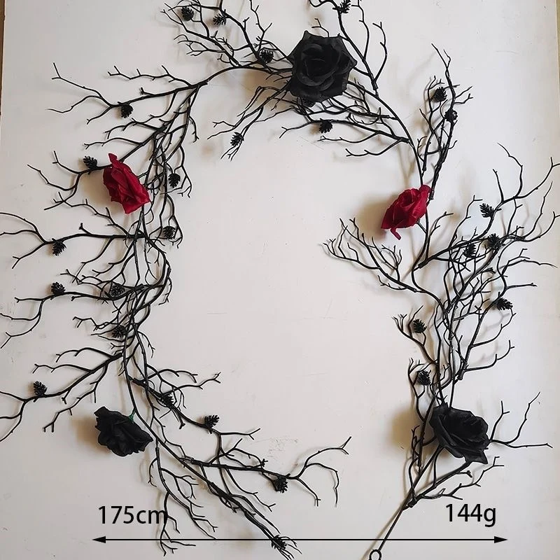 Gothic Floral Vine Dekor
