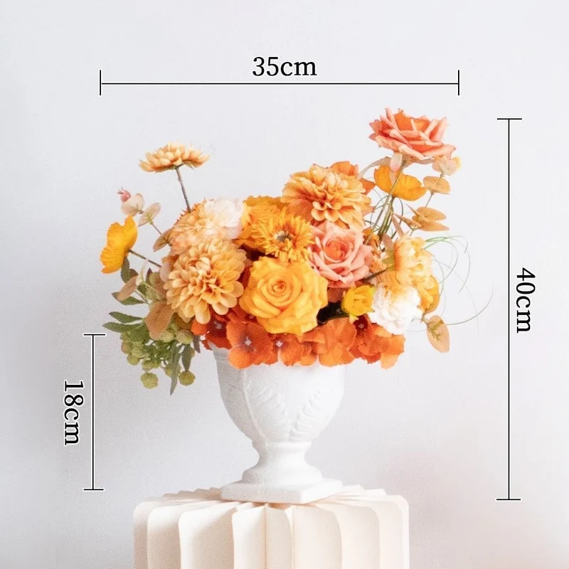 Elegante florale Wandarrangement