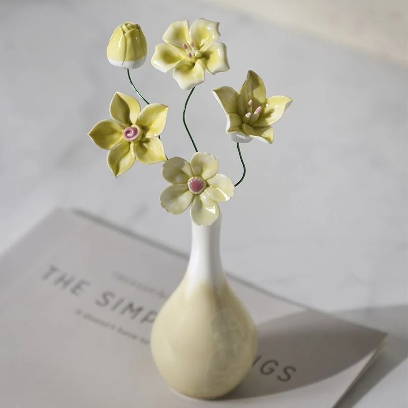Elegante Blumen Vase