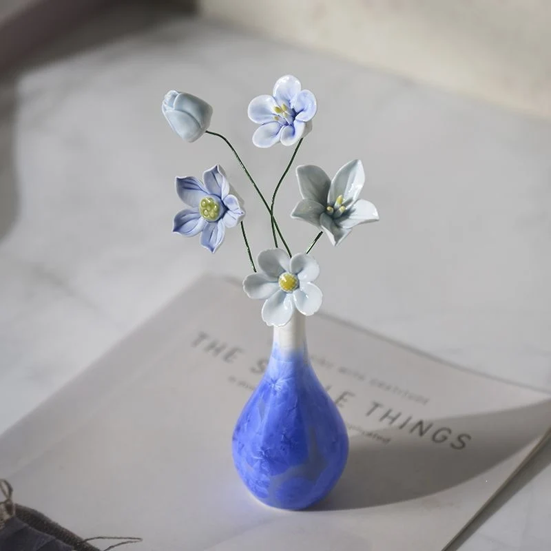 Elegante Blumen Vase