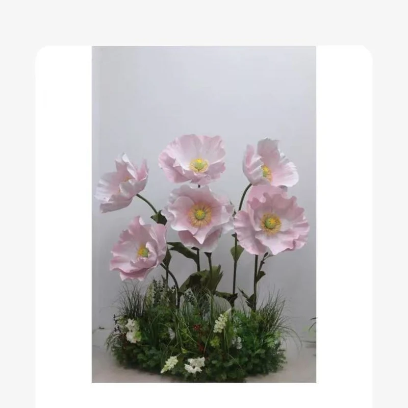 Elegante große Papierblumenanordnung