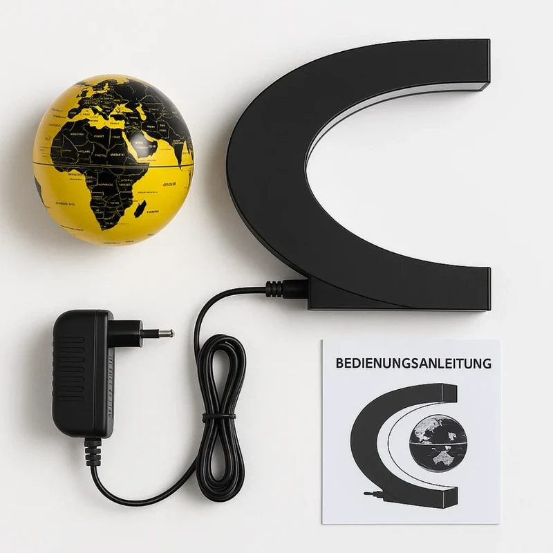 AstroGlobe LED-Weltkugel – Schwebende Globuslampe mit magnetischer Aufhängung