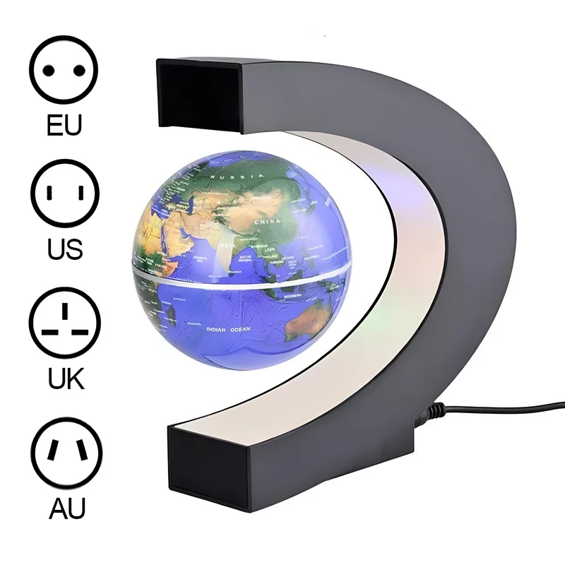 AstroGlobe LED-Weltkugel – Schwebende Globuslampe mit magnetischer Aufhängung