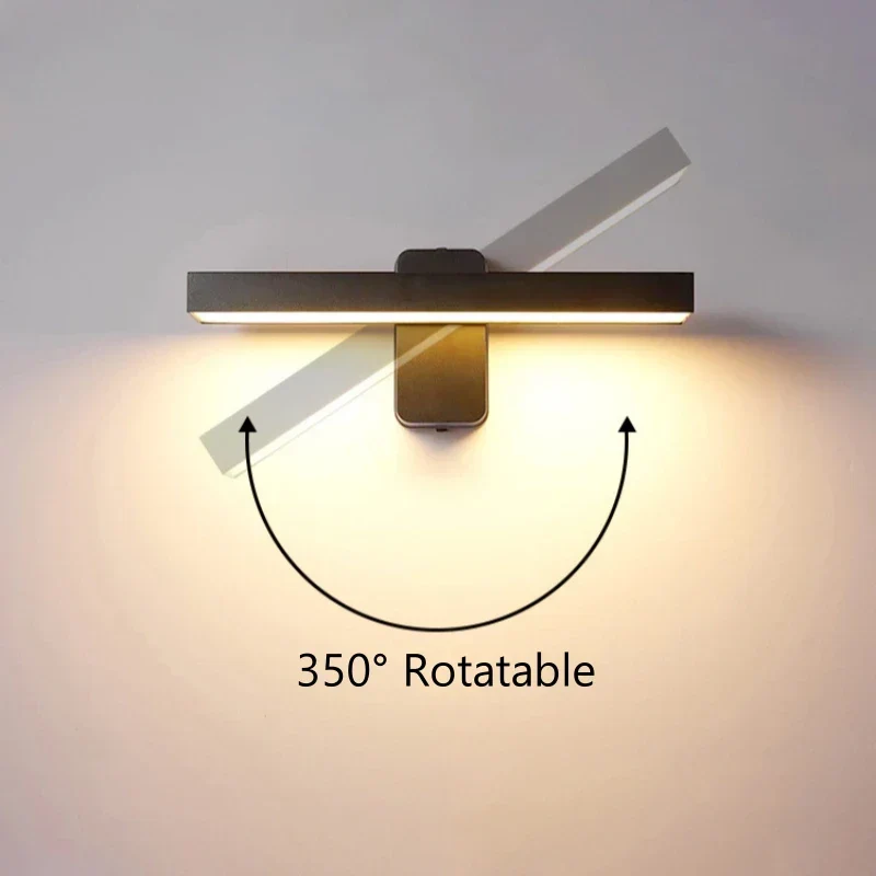 Skanto | Skanto VarioLux LED-Außenwandleuchte | Bewegungssensor & IP65 | Drehbar | 30-50 cm