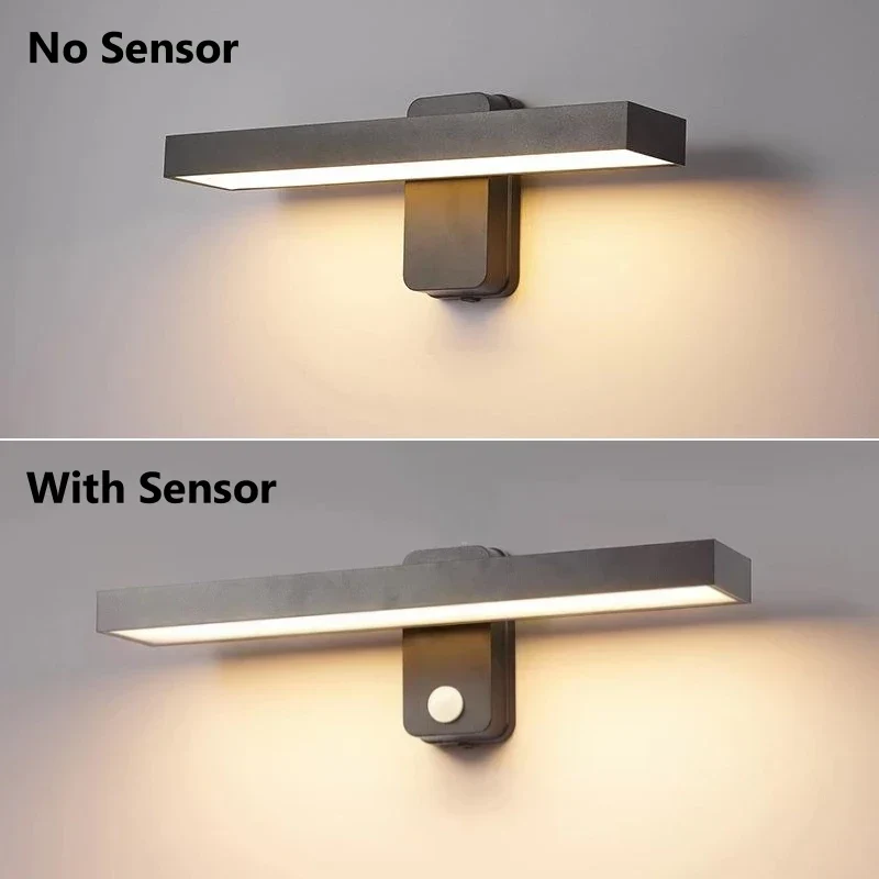 Skanto | Skanto VarioLux LED-Außenwandleuchte | Bewegungssensor & IP65 | Drehbar | 30-50 cm