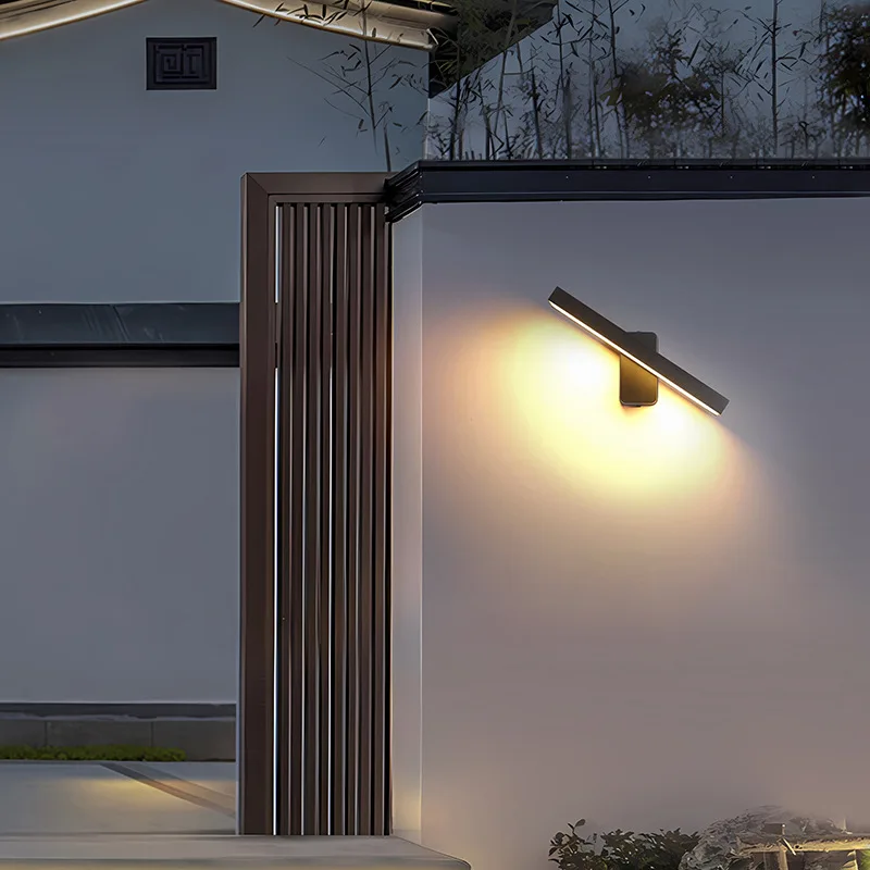 Skanto | Skanto VarioLux LED-Außenwandleuchte | Bewegungssensor & IP65 | Drehbar | 30-50 cm