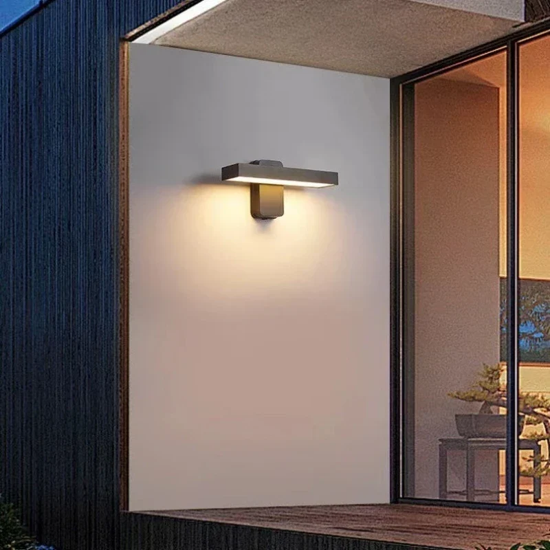 Skanto | Skanto VarioLux LED-Außenwandleuchte | Bewegungssensor & IP65 | Drehbar | 30-50 cm