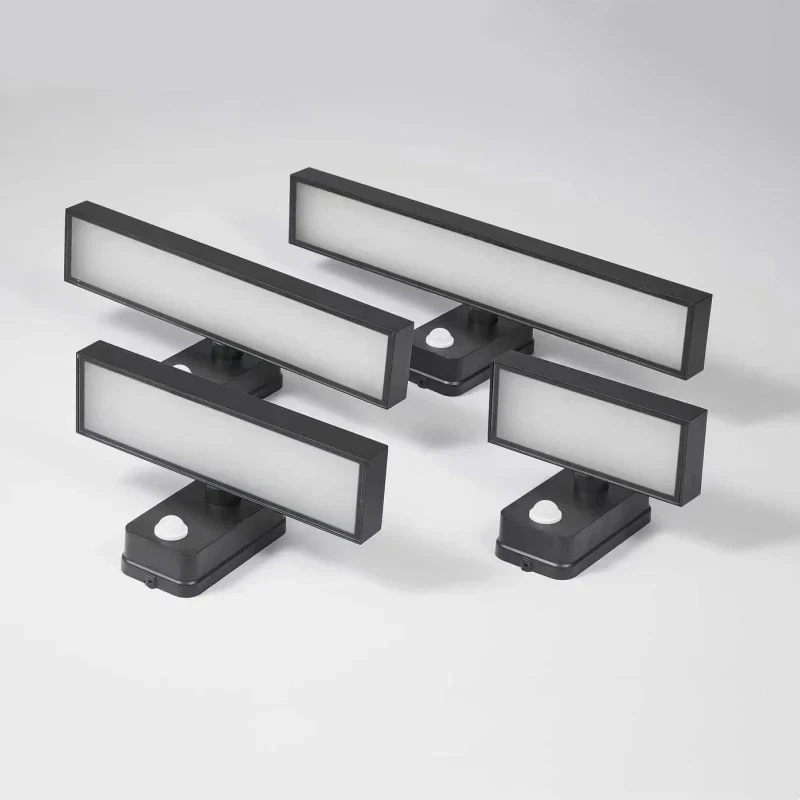 Skanto | Skanto VarioLux LED-Außenwandleuchte | Bewegungssensor & IP65 | Drehbar | 30-50 cm