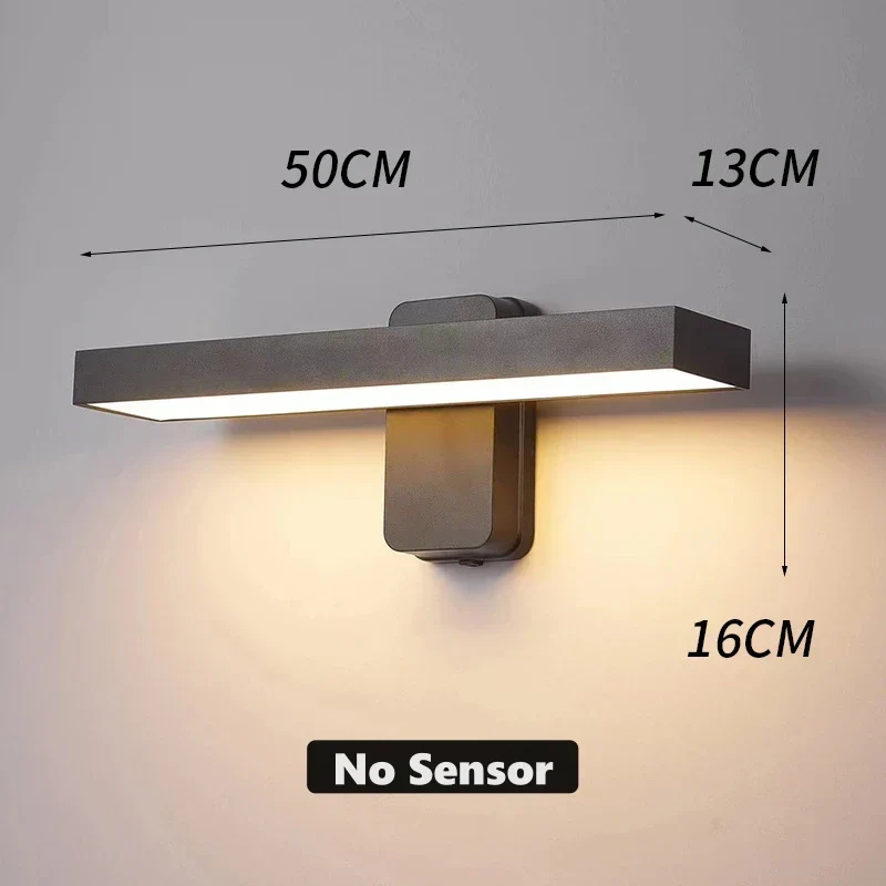 Skanto | Skanto VarioLux LED-Außenwandleuchte | Bewegungssensor & IP65 | Drehbar | 30-50 cm