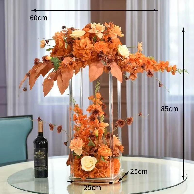Elegante Blumenzentrale Vase