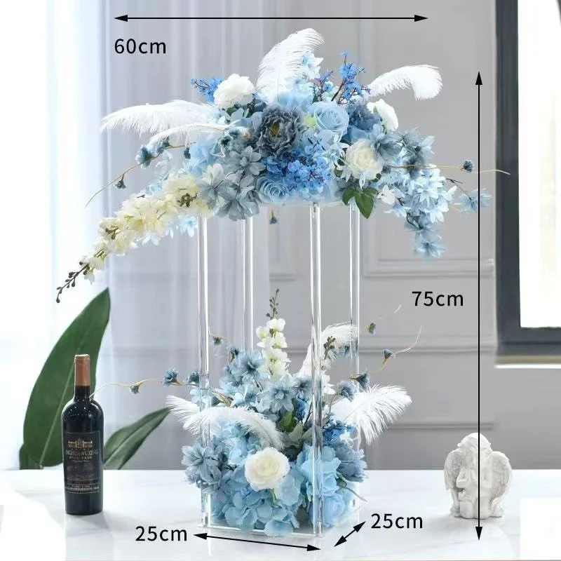 Elegante Blumenzentrale Vase