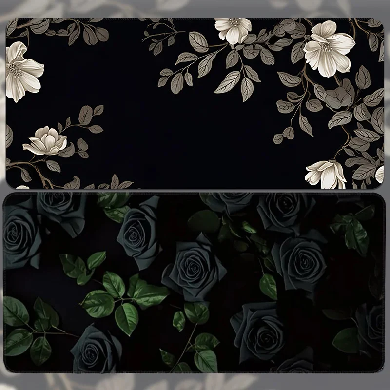 Florales Design Schreibtischunterlage