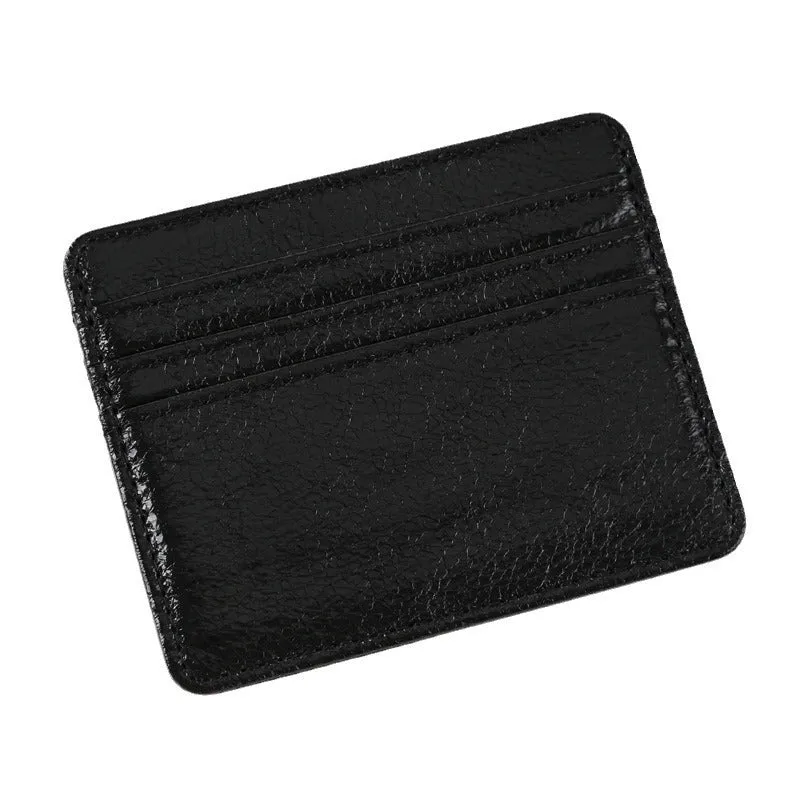 Premium Leder Kartenhalter Geldbörse