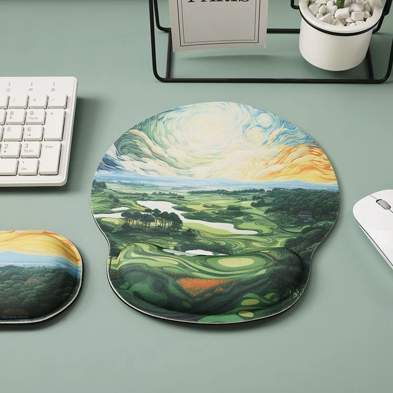 Ergonomische Illustrations-Mauspad