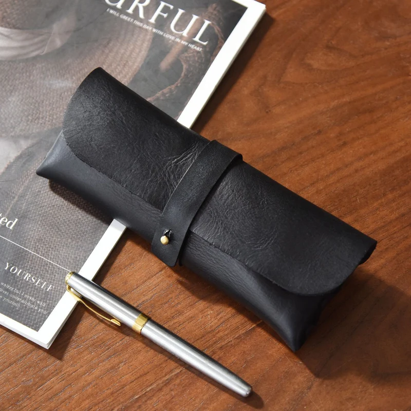 Vintage Leder Stiftschneider