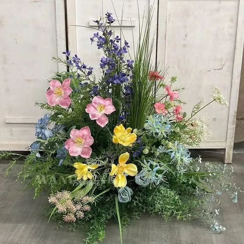 Lush botanische Blumenarrangement