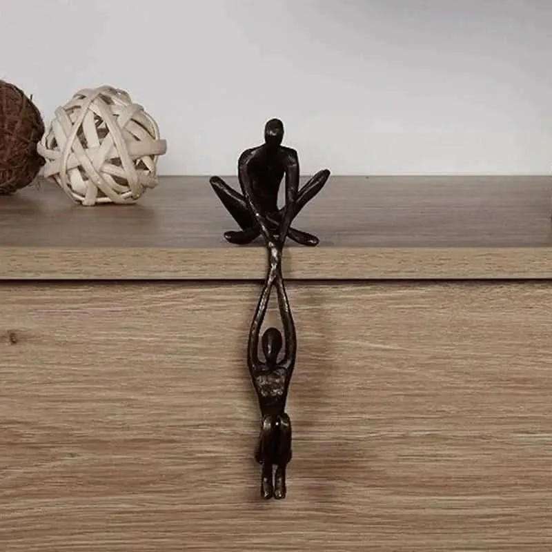 Skanto | Dekorative Harzskulptur für Liebe und Balance