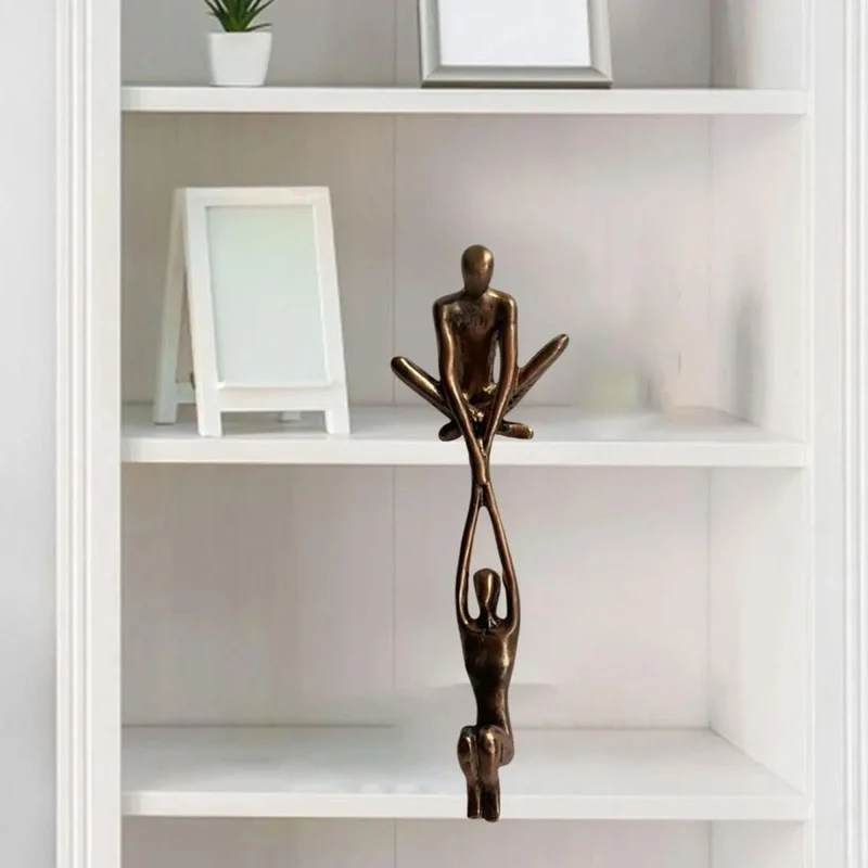 Skanto | Dekorative Harzskulptur für Liebe und Balance