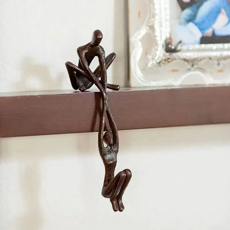 Skanto | Dekorative Harzskulptur für Liebe und Balance