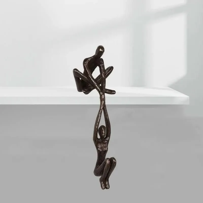 Skanto | Dekorative Harzskulptur für Liebe und Balance