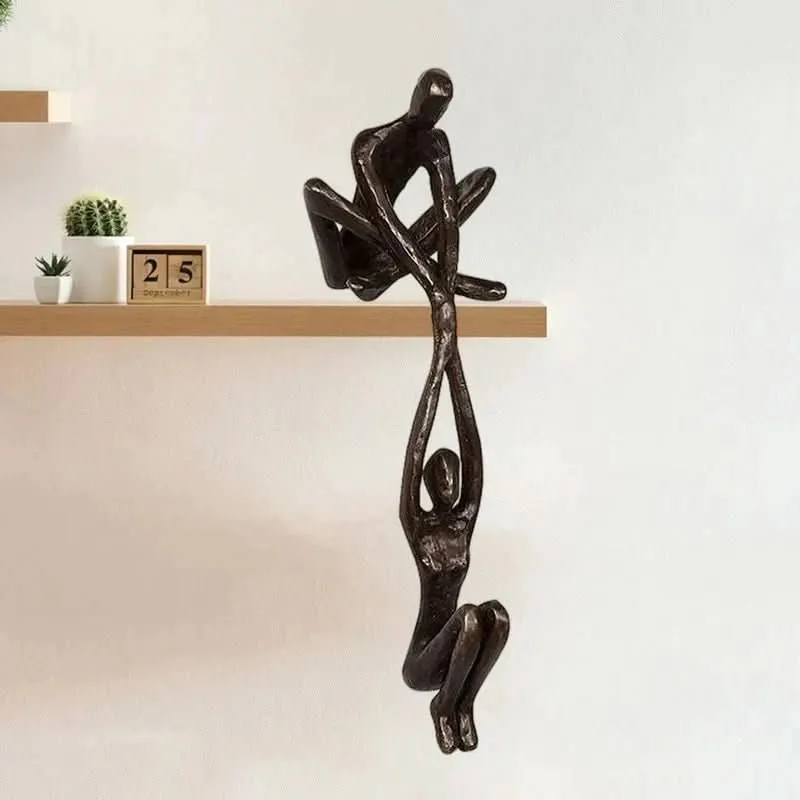 Skanto | Dekorative Harzskulptur für Liebe und Balance